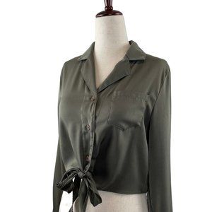 Oak fort satin top Size XS